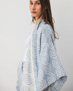 Bamboo Kimono for Women - Blue