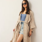 Bamboo Kimono for Women - Sand