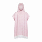 Bamboo Kids Bath Poncho - Rose