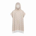 Bamboo Kids Bath Poncho - Sand
