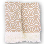 Bamboo Kids Bath Poncho - Sand