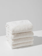 Baumwoll-Handtuchset creme – 4 Stück (30 × 50 cm) For home