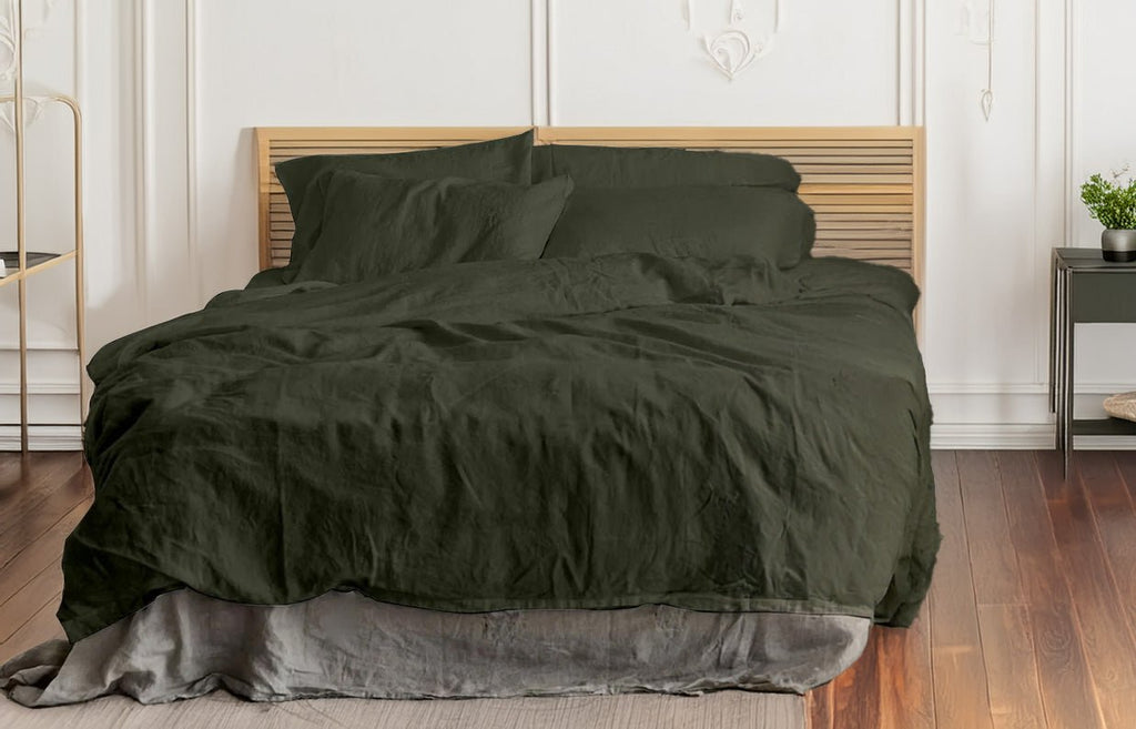 Linen Cotton Duvet Cover Sets-17