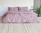 Linen Cotton Duvet Cover Sets-7