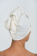 Cotton Waffle Hair Towel/Turban