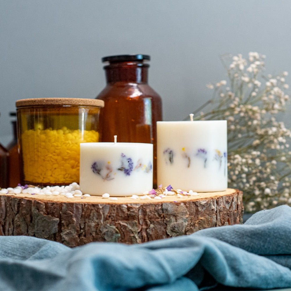 Hand-made Unscented Soy Wax Candle