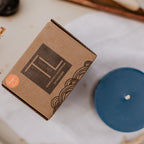 Hand-made Soy Wax Candle with Amber Scent