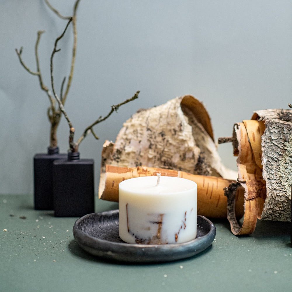 Hand-made Soy Wax Candle with Birch Scent