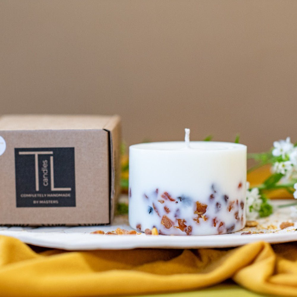 Hand-made Soy Wax Candle with Pine Scent