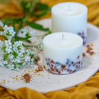 Hand-made Soy Wax Candle with Pine Scent