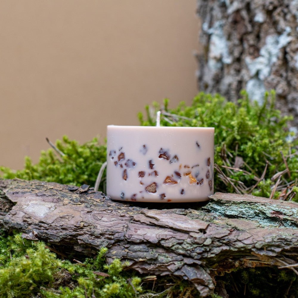 Hand-made Soy Wax Candle with Linden Flower & Honey Scent