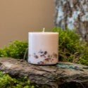 Hand-made Soy Wax Candle with Linden Flower & Honey Scent