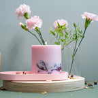 Hand-made Soy Wax Candle with Peony Scent