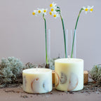 Hand-made Soy Wax Candle with Light Vanilla Scent