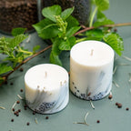 Hand-made Soy Wax Candle with Juniper Scent