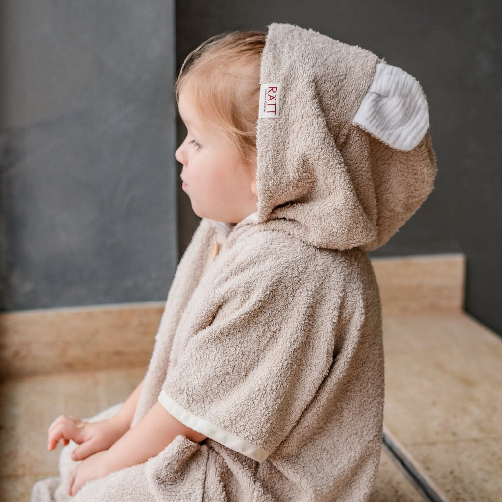 Short-Sleeve Poncho TEDDY - For TODDLERS (Size 82/86-116)