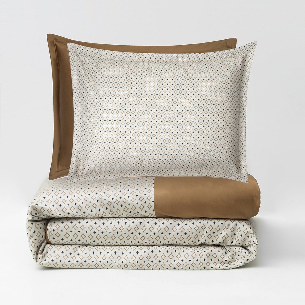 Premium Satin-Bettwäsche 160 × 200 cm aus Baumwolle & Tencel – 400 Fadenzahl – L’ARTE MILANO Bedding and other home textiles