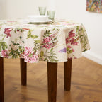 Round Floral Tablecloth - Botanico