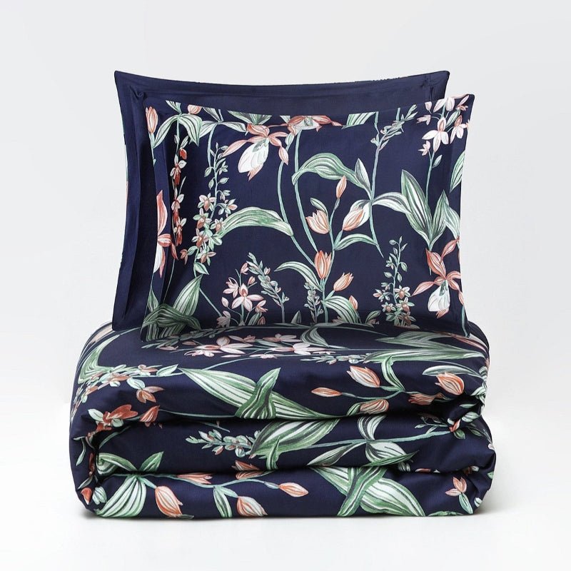 Satin-Bettwäsche 160 x 200 cm aus 100 % Baumwolle – L’ARTE MILANO Bedding and other home textiles