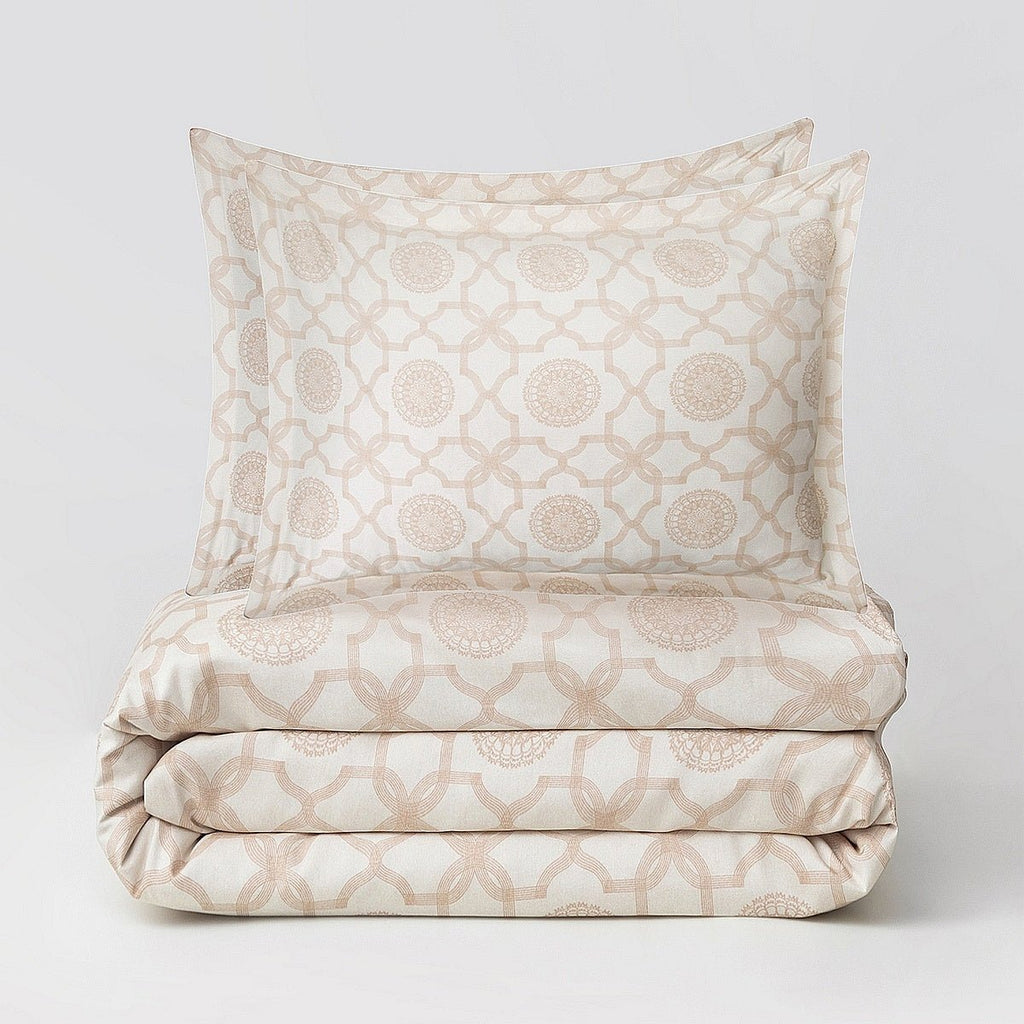 Satin-Bettwäsche 160 x 200 cm aus 100 % Baumwolle – L’ARTE MILANO Bedding and other home textiles