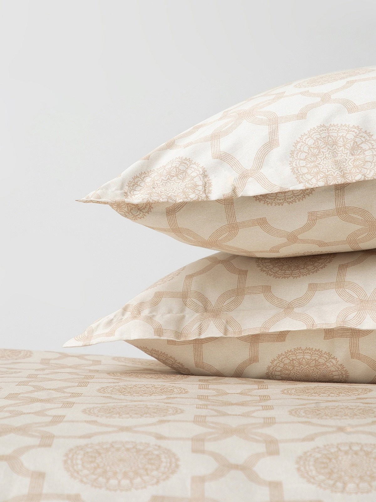 Satin-Bettwäsche 160 x 200 cm aus 100 % Baumwolle – L’ARTE MILANO Bedding and other home textiles