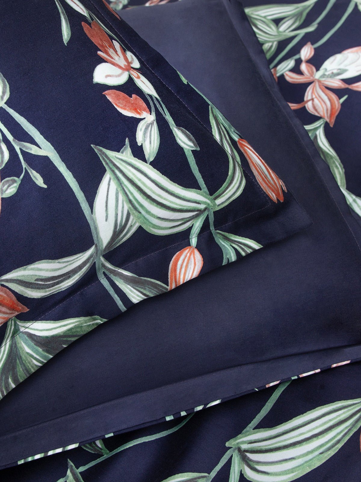 Satin-Bettwäsche 160 x 200 cm aus 100 % Baumwolle – L’ARTE MILANO Bedding and other home textiles