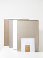 Satin-Spannbettlaken 160 × 200 × 25 cm – 100 % Baumwolle Bedding and other home textiles