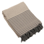 Serene Wohndecke – Handgewebt aus 100 % Baumwolle