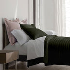 Steppdecke aus 100 % Leinen mit Baumwollfüllung – Channel Stitch Quilt Set n/a