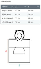 Surfbunny Kids Bath Poncho - Pink