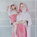 Surfbunny Kids Bath Poncho - Pink