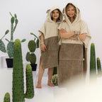 Surfsheep Kids Bath Poncho - Beige